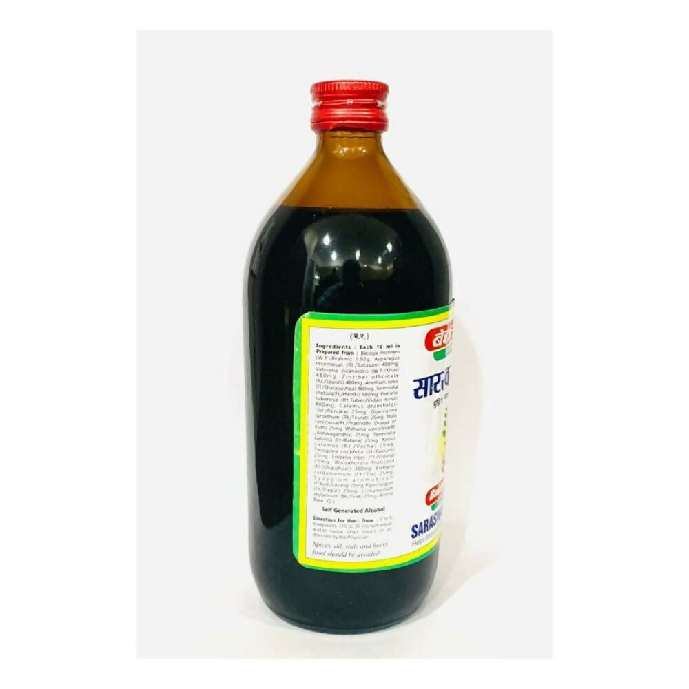 Baidyanath Jhansi Saraswatarishta Syrup - Distacart