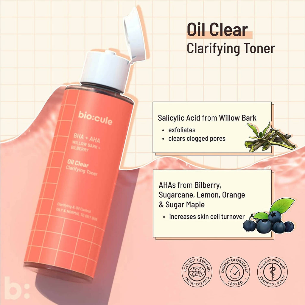 Biocule Oil Clear Clarifying Toner - Distacart