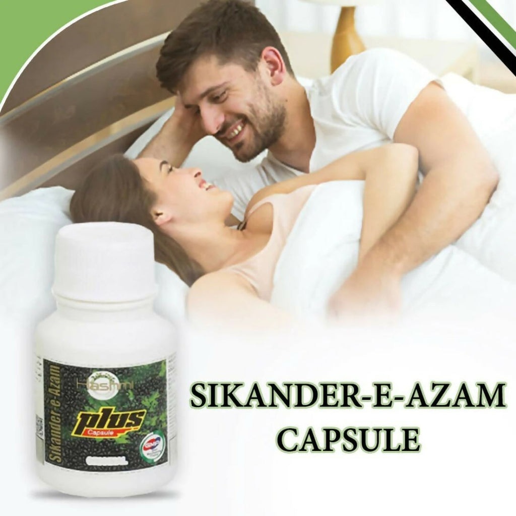 Hashmi Sikander-E-Azam Plus Capsule – May Support Men's Wellness & Vitality - Distacart