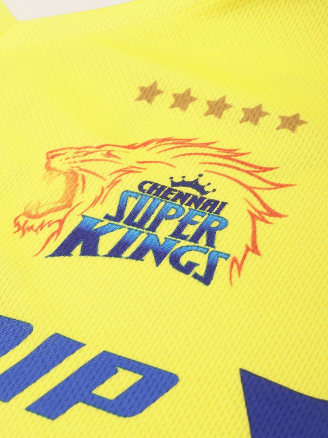 playR Men Sports Printed Polo Collar Dri-FIT CSK Fan 7 Dhoni T-shirt IPL, T20