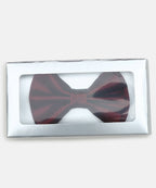 Manet Boys Solid Double Layer Bow - Maroon