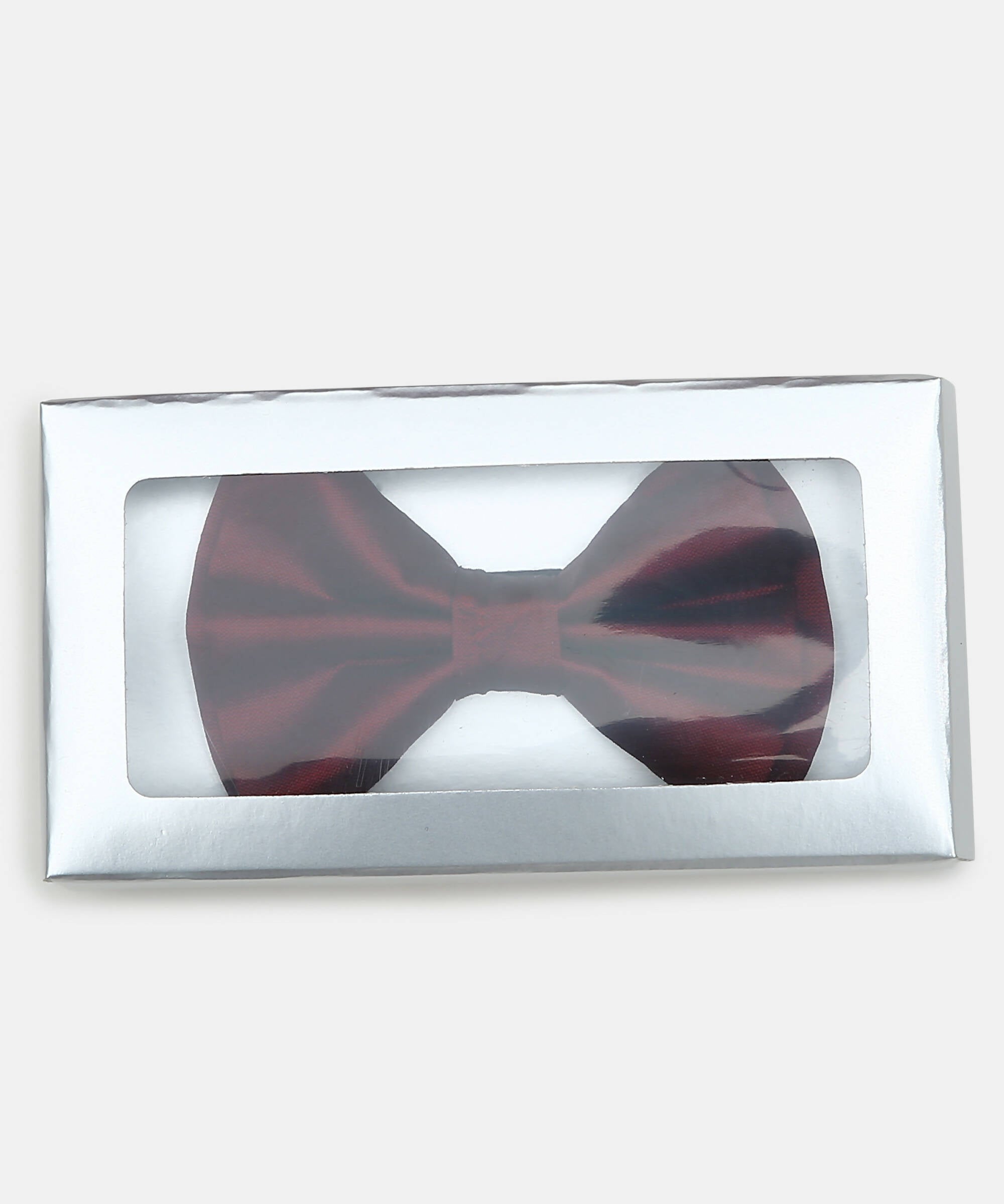 Manet Boys Solid Double Layer Bow - Maroon