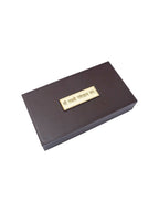 Golden Peacock 24 KT Gold-Polished Laxmi, Ganesha, Saraswati Pooja Box