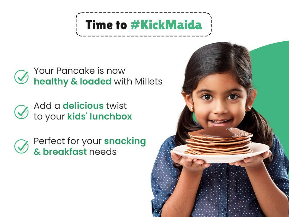 Little Joys Millet Pancake Mix + Multivitamin Chocolate Combo - Distacart
