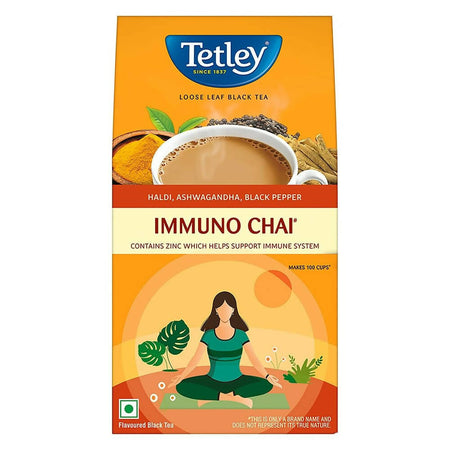 Tetley Immuno Chai Loose Leaf Flavoured Black Tea