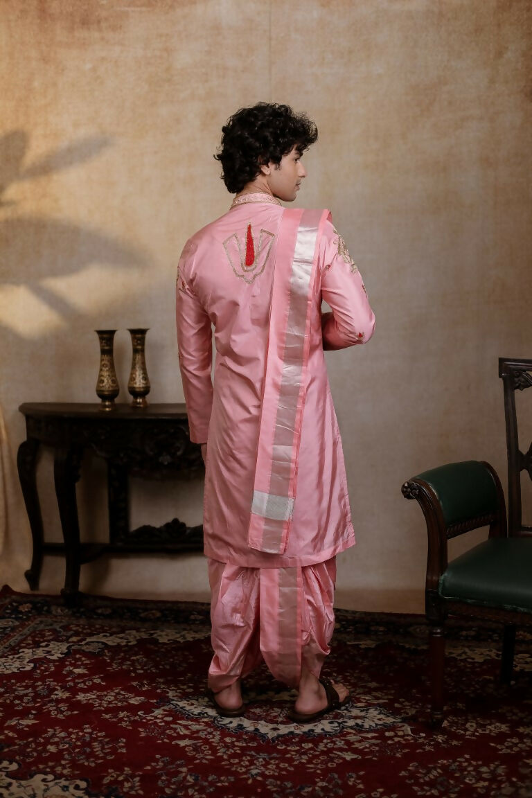 Kanjivaram Pattu Pink Srinivasa Kanjivaram By Hilo Design