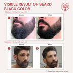 Ivory Natural Beard Black Color Organic - Instant Natural Plant Based Beard Color Powder - Distacart