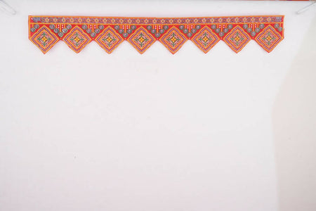 Kundan HandiKrafts Cloth Thoranna (Diamond Shape)