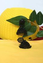 Mominos Fashion Johar Kamal Latest Design Black Color Jhumkas - Distacart