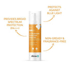 The Derma Co 1% Hyaluronic Sunscreen & 2% Salicylic Face Serum Combo