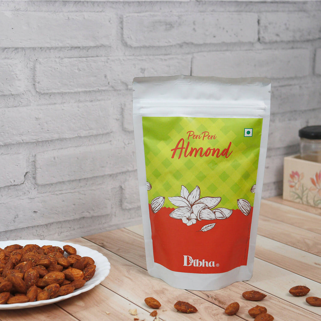 Dibha - Honest Snacking Peri Peri Almonds