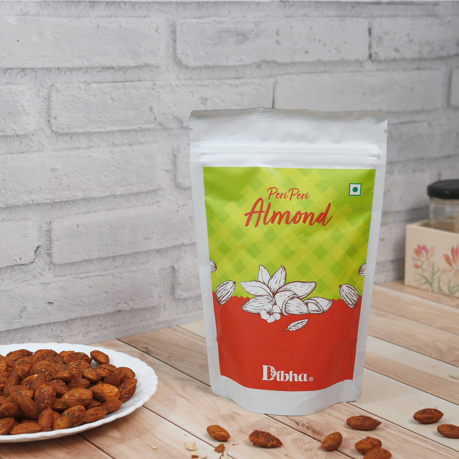 Dibha - Honest Snacking Peri Peri Almonds