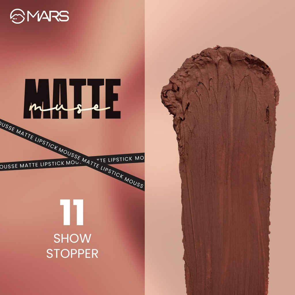 MARS Cosmetics Matte Muse Mousse (11-Show Stopper) - Distacart