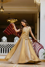 Teeya Creation Multi Color Pure Banarasi Viscose Designer Mirror Work Lehenga Choli - Distacart