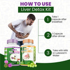 Divya Shree Liver Detox & Milk Thistle Capsule Combo - Distacart