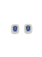 stone stud (Blue) - Ruby Raang - Distacart