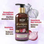 Wow Skin Science Red Onion Black Seed Oil Shampoo - Distacart