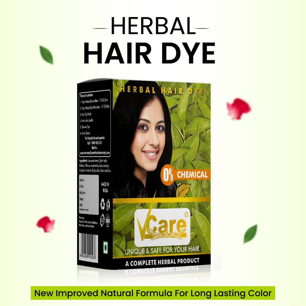 VCare Natural Herbal Hair Dye Powder