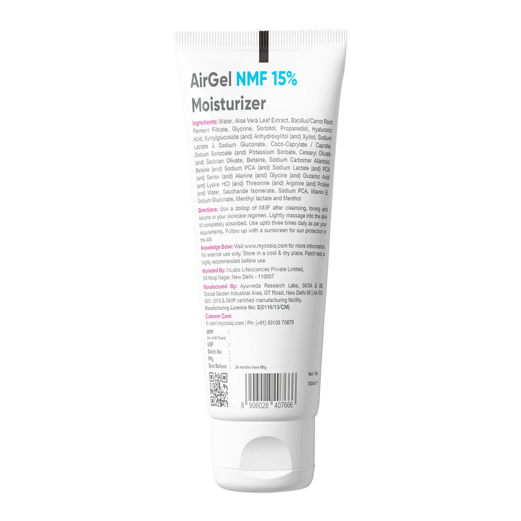 Cos-IQ AirGel NMF 15% for Oily Skin Moisturizer