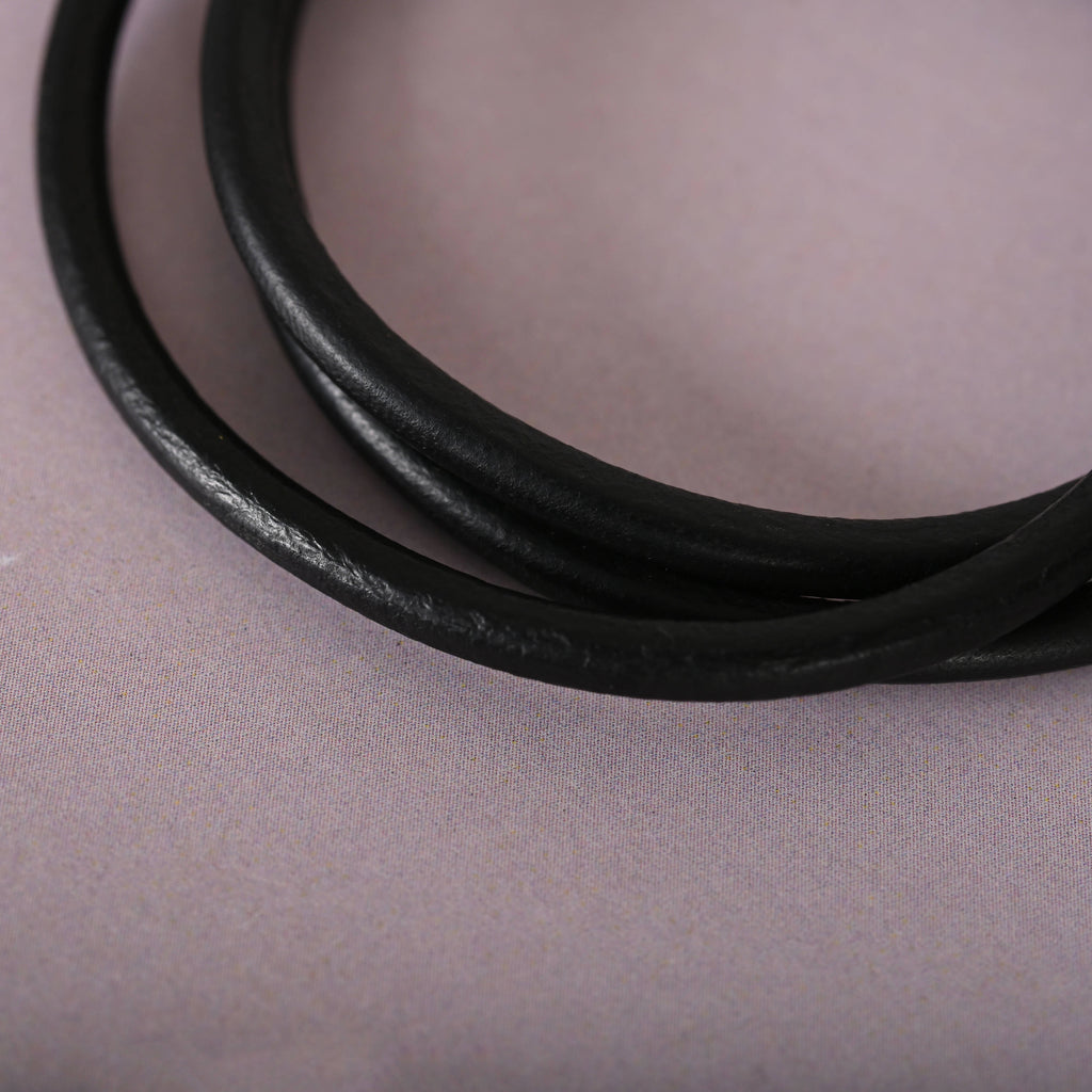 NVR Men Black Wraparound Bracelet - Distacart