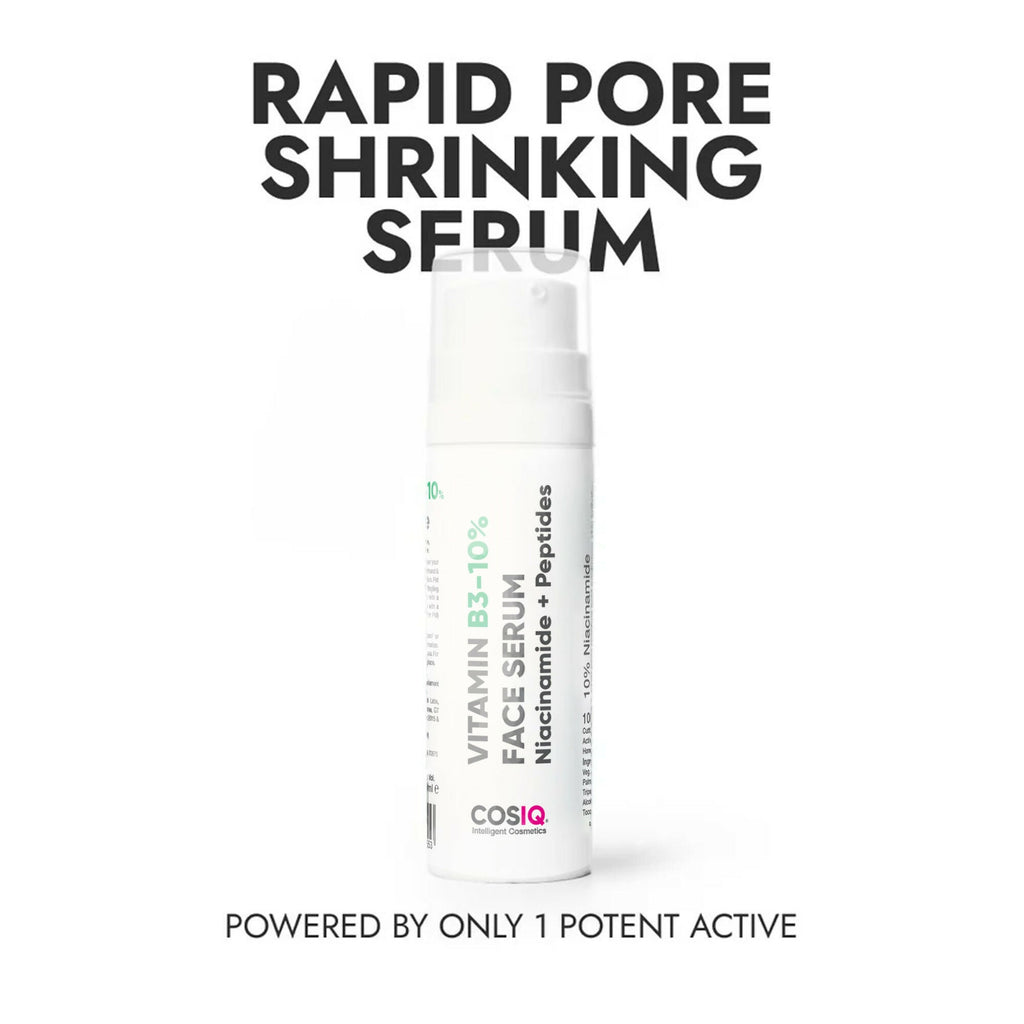 Cos-IQ Niacinamide Vitamin B3-10% Face Serum for Ultra Sensitive Skin