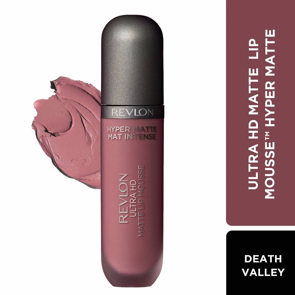 Revlon Hyper Matte Mat Intense Ultra Hd Matte Lip Mousse - Death valley