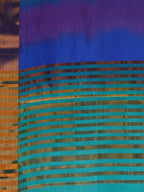 Kalamandir Ikkat Print Silk Blend Multi Color Uppada Saree