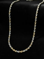 NVR Men's Handcrafted Rhodium Plated Chain - Distacart