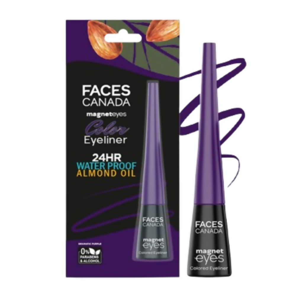Faces Canada Magneteyes Colored Eyeliner - Dramatic Purple 01