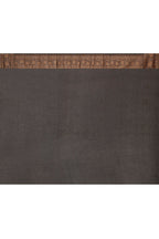 Joban Fashion Grey Crepe Chiffon Pure Handloom Banarasi Silk Saree