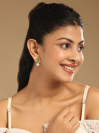 Nuyug Green Emerald Elegance Anti Tarnish Studs - Distacart