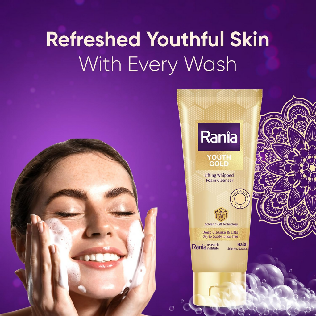Rania Creamy Foam Facewash Deeply Cleanses