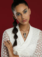 Women's Silver-Plated Chain - Ruby Raang - Distacart