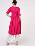 Pin-tuck Kurta Palazzo Set CH066K