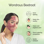 Pyoura Beetroot Powder For Clear Glowing & Rosy Skin Face Pack