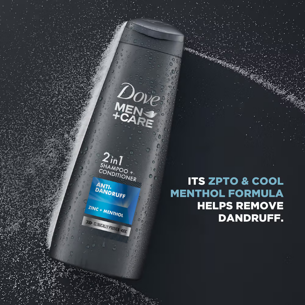 Dove Men +Care Anti Dandruff 2 In 1 Shampoo + Conditioner