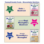 TummyFriendly Foods Stage1, Stage2 Porridge Mixes - Trial Packs Combo - Distacart