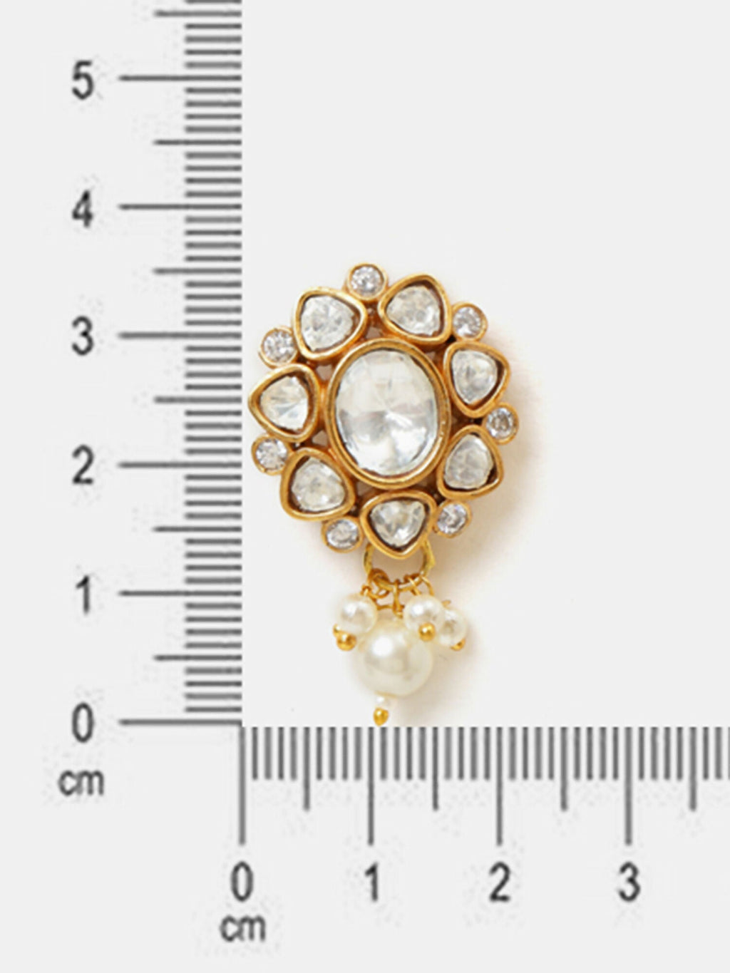 Ruby Raang Ivory Studs Earring - Distacart
