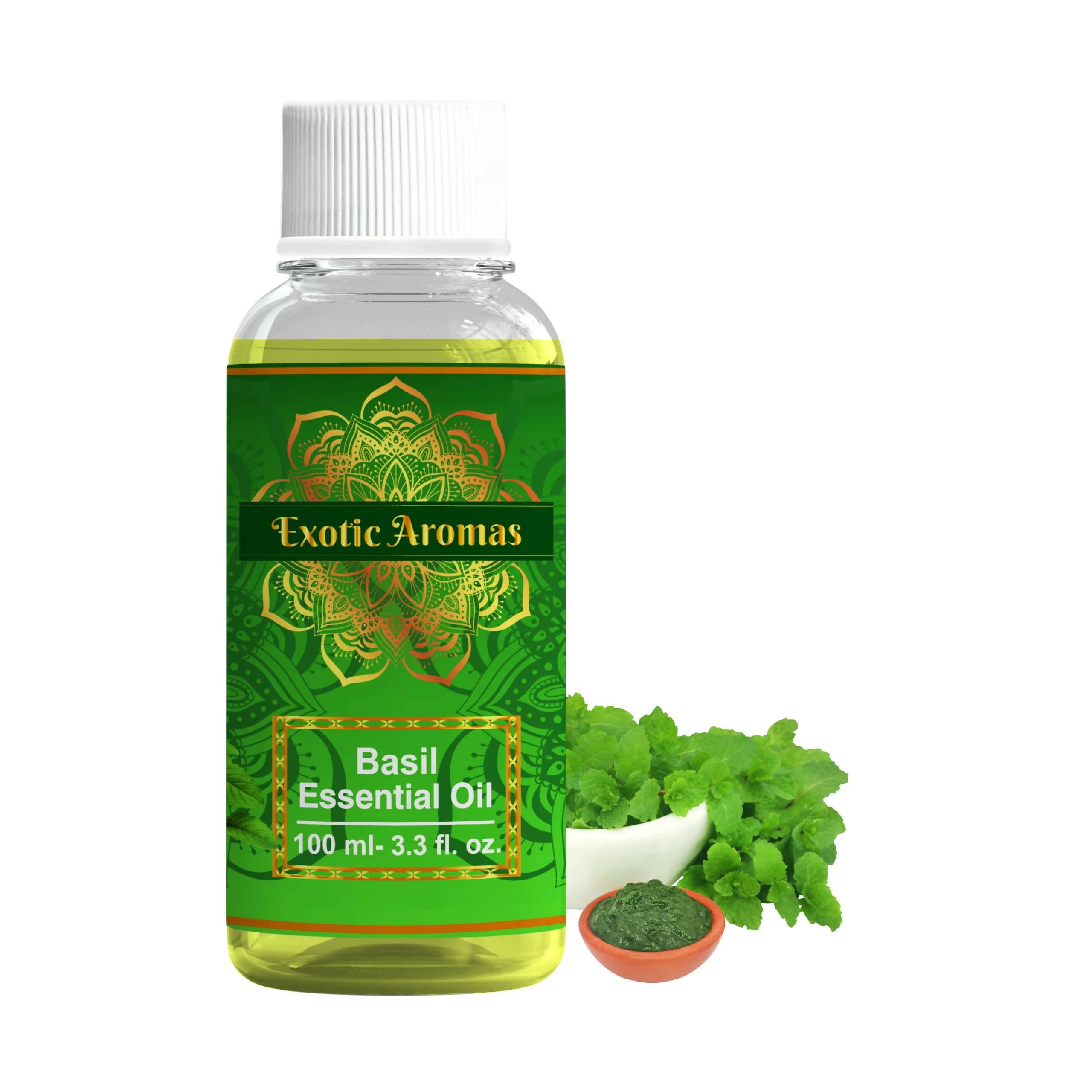 Exotic Aromas Basil Essential Oil