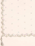 House of Panchhi Grey Organza Sequins & Zarkan embroidery Lehenga choli & Dupatta
