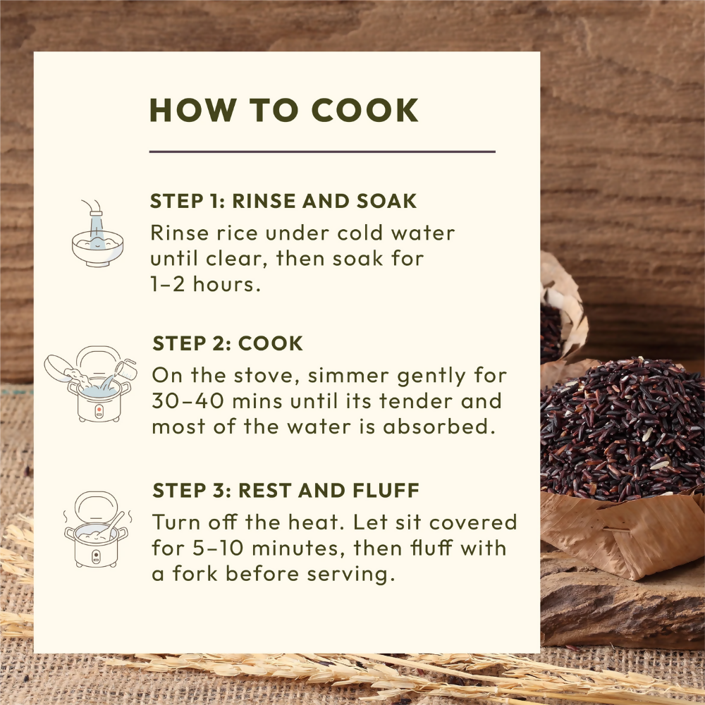 Wellwith Chak-Hao Black Rice - Distacart
