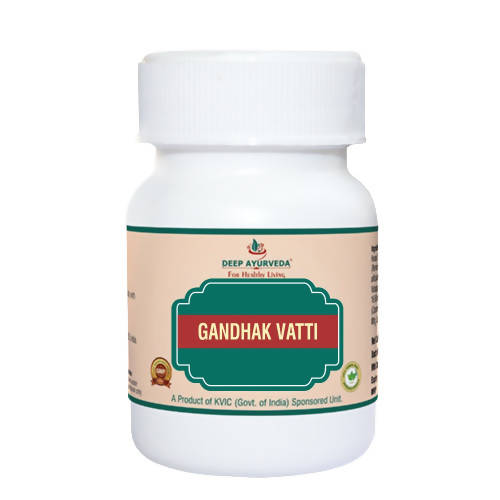 Deep Ayurveda Gandhak Vatti - Distacart