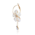 Trendoo Jewelry Gold Plated Stylish Fancy Party Wear Beige Drops