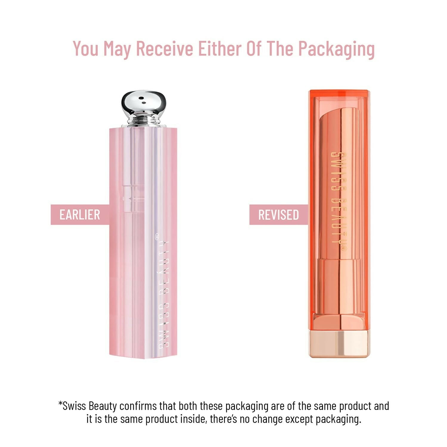 Swiss Beauty Shea Butter Color Changing Lip Balm