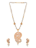 VOJ Women Gold Color stainless steel Jewellery Set - Distacart