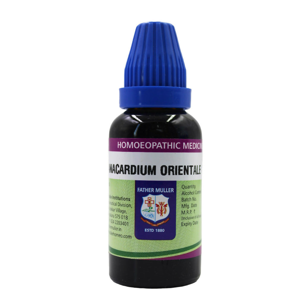Father Muller Anacardium Orientale Mother Tincture Q - Distacart