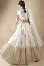 Lehenga Mart Designer Lehenga Choli - White
