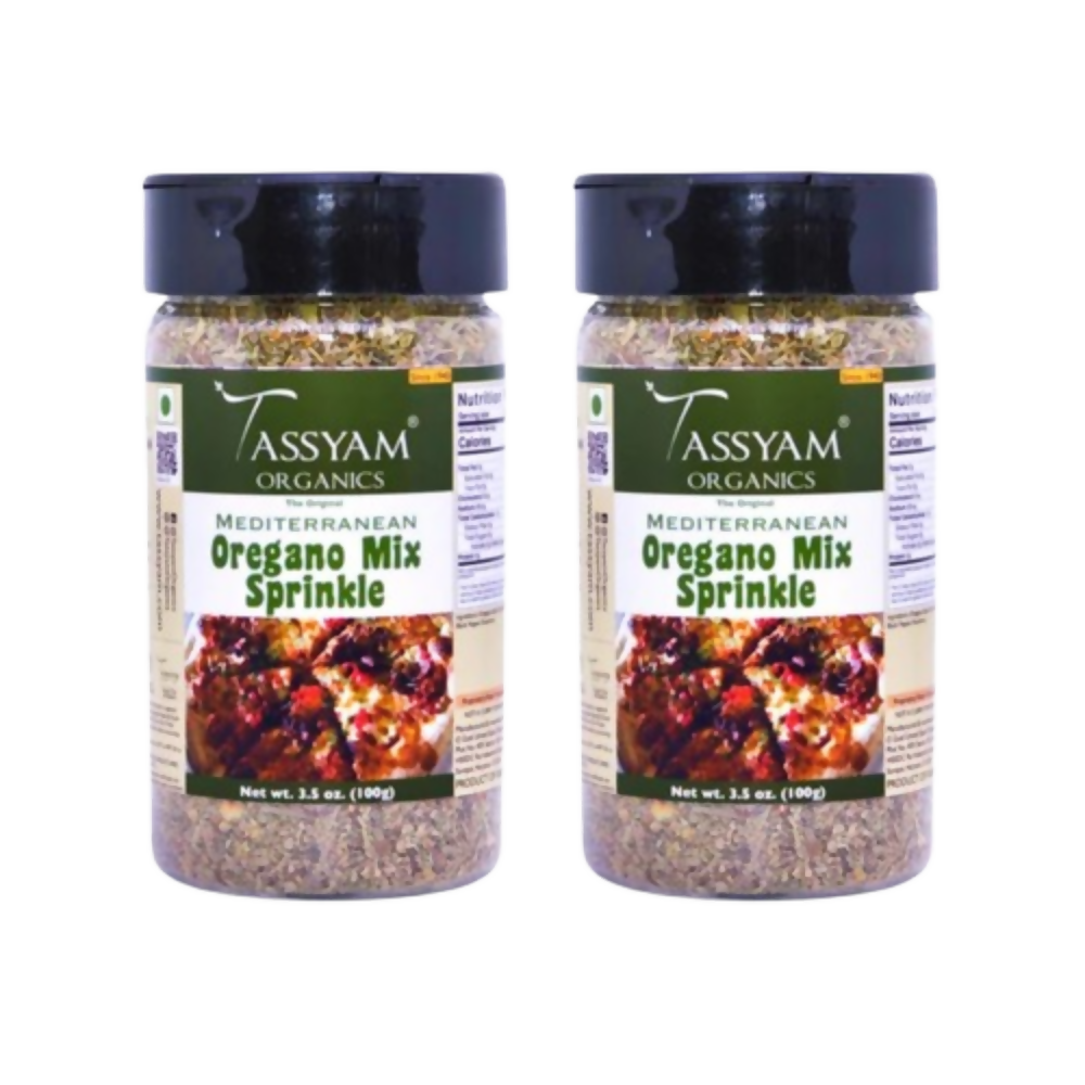 Tassyam Organics Oregano Mix Sprinkle Seasoning - Distacart