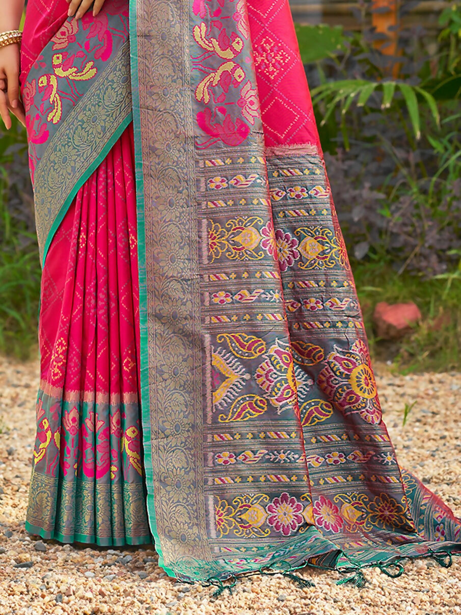 Shree Shyam Fashion Red Soft Silk Saree - Distacart
