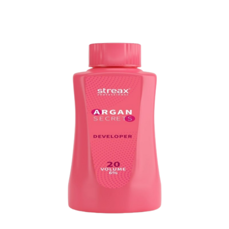 Streax Professional Developer For Argan Secrets Colourant - 20 Volume 6%